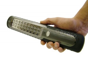 30 LED Worklight, Dynamo Windup Recharge USB, 240v and 12v TO170